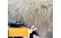 Schapenvachten in rustieke stijl – het perfecte decor voor paasversieringen